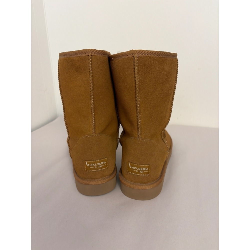 Koolaburra by UGG Koola Short Boots Womens 10 Chestnut Brown 1017090 Cozy - Picture 5 of 9